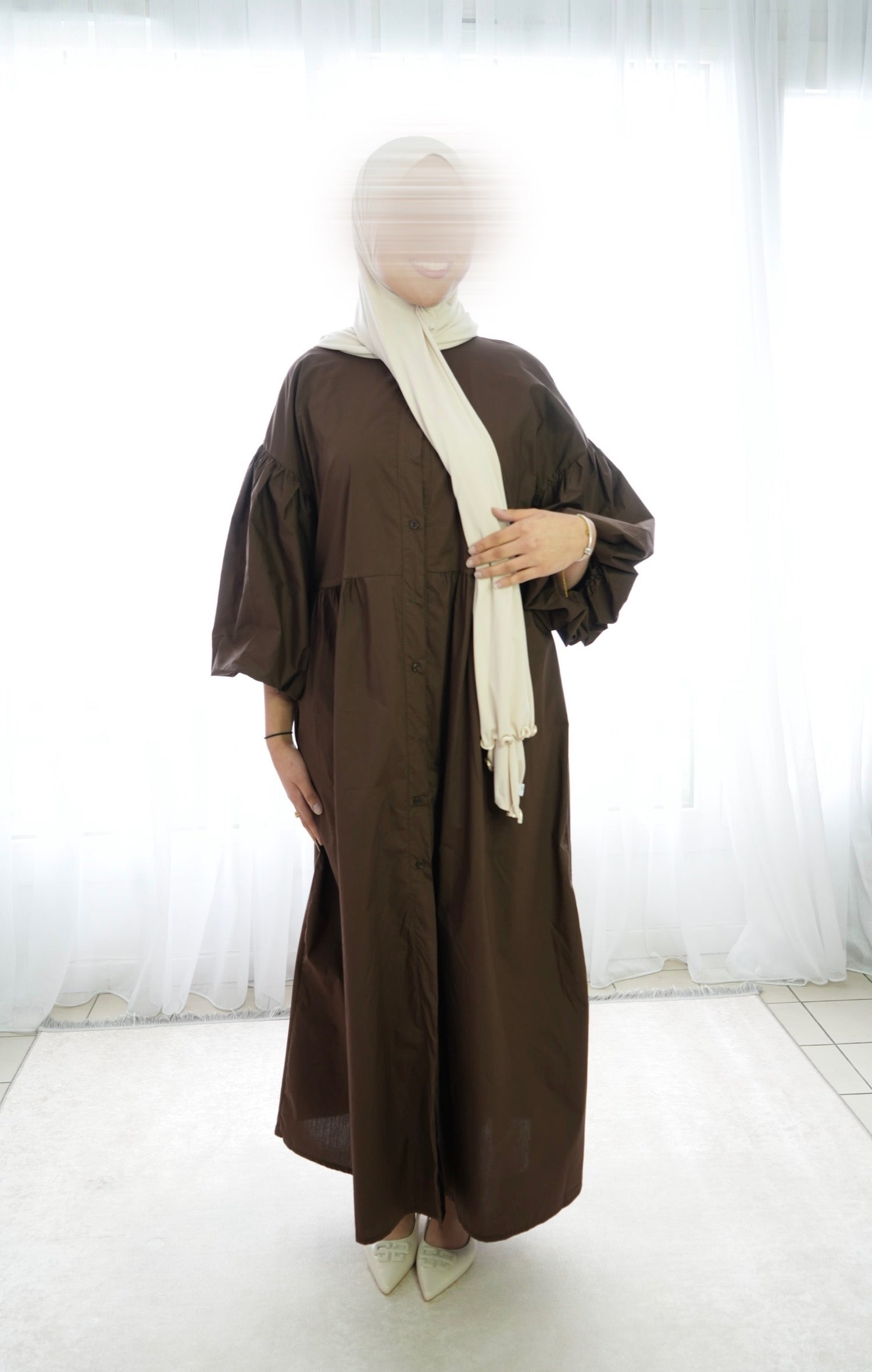 Robe Chemise Oversize “Moka